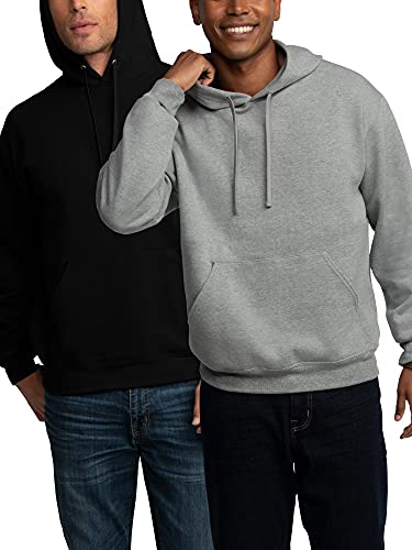 Pullover - 2 Pack - Black/Grey Heather