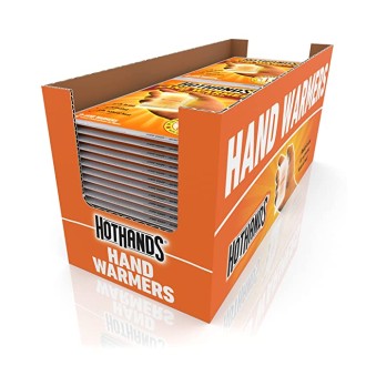 HotHands Hand Warmers - Long Lasting Safe Natural Odorless Air Activated Warmers - Up to 10 Hours of Heat - 40 Pair